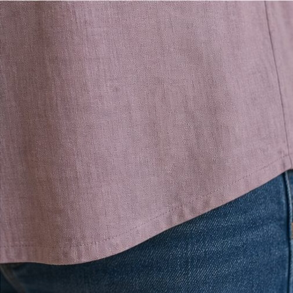 Mauve Ruffle Blouse - Picture 6 of 6